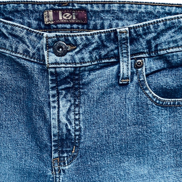 LEI  Jeans , Women Classic Denim Jeans , Vintage LEI Denim Jeans , Denim Pants - Picture 5 of 9